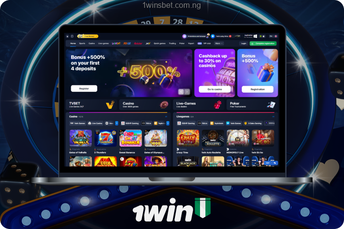 1win is a popular online sports betting and casino platform in Nigeria